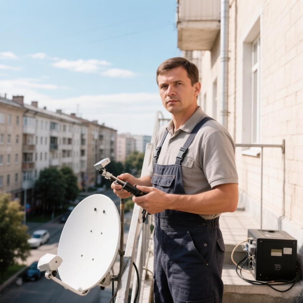 Установщик спутникового телевидения