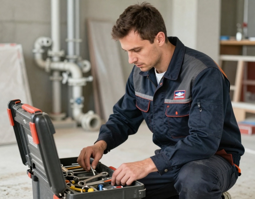 Монтаж отопления и водоснабжения