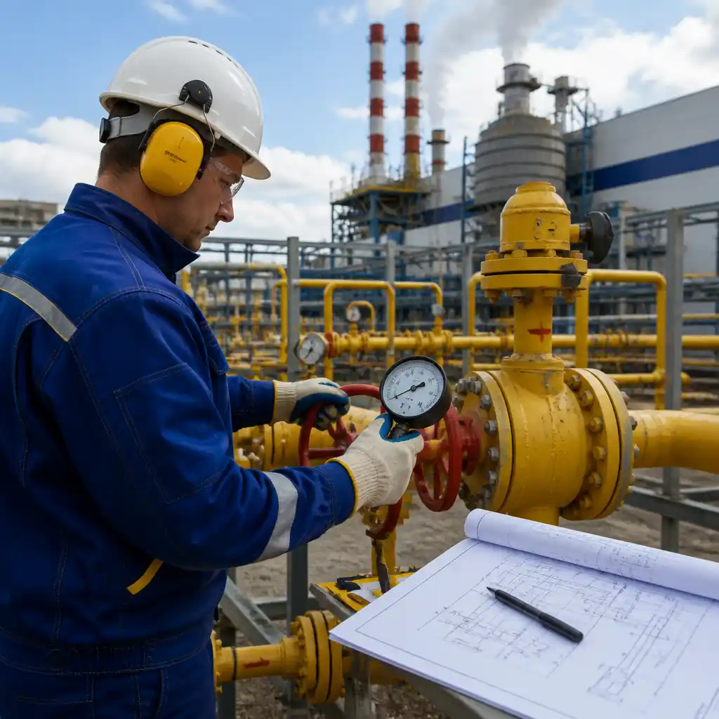 Эксплуатация сетей газораспределения и газопотребления тепловых электрических станций