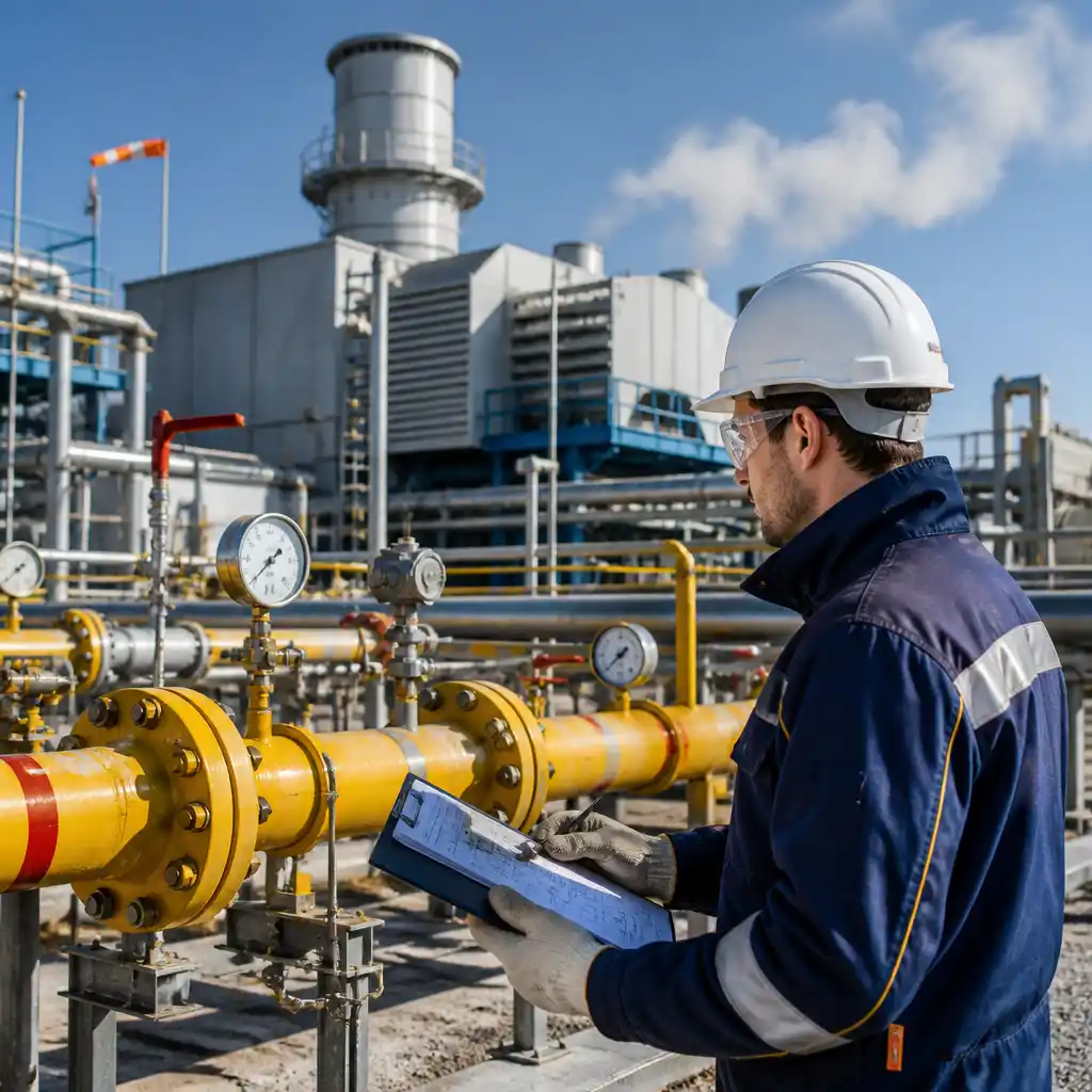 Эксплуатация сетей газораспределения и газопотребления газотурбинных и парогазовых установок