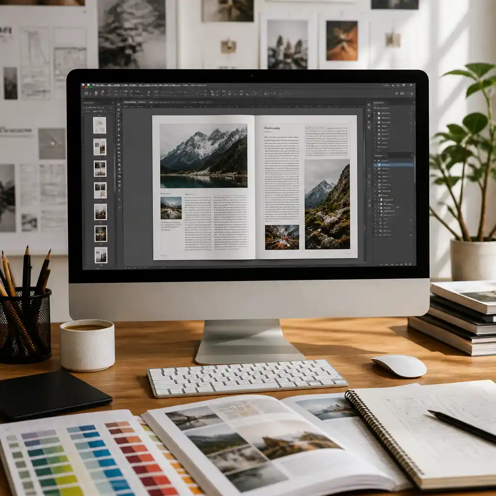 Вёрстка в Adobe Indesign