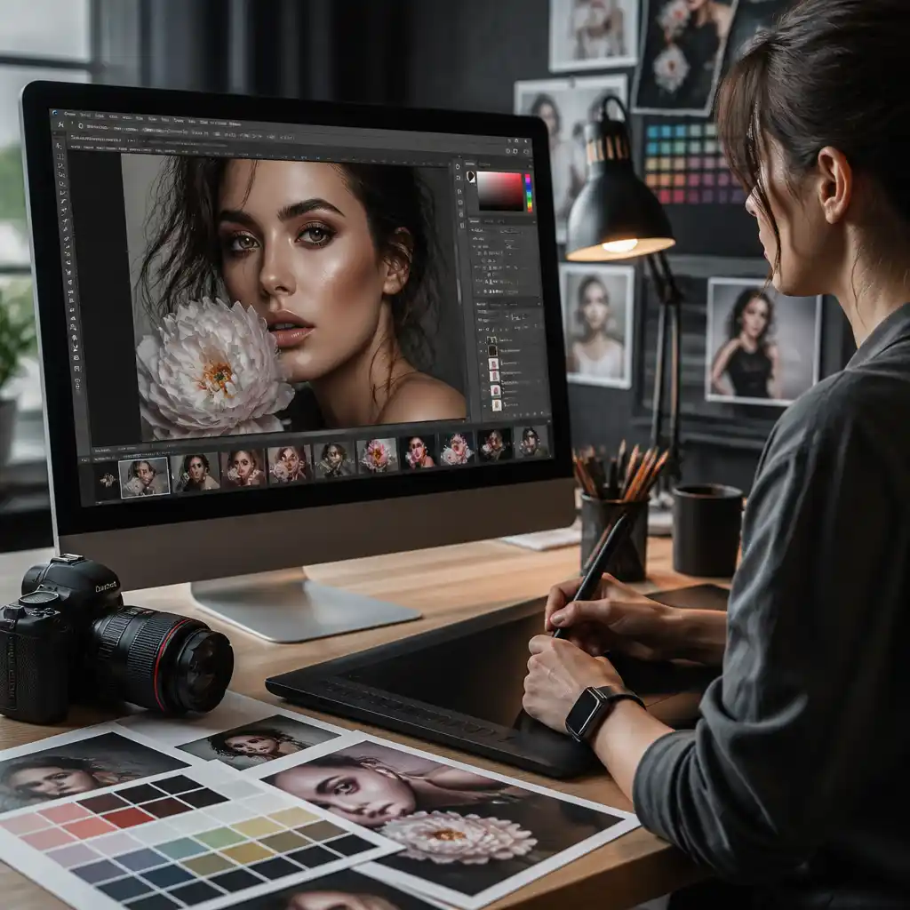 Adobe Photoshop: ретушь, обработка, коллажирование
