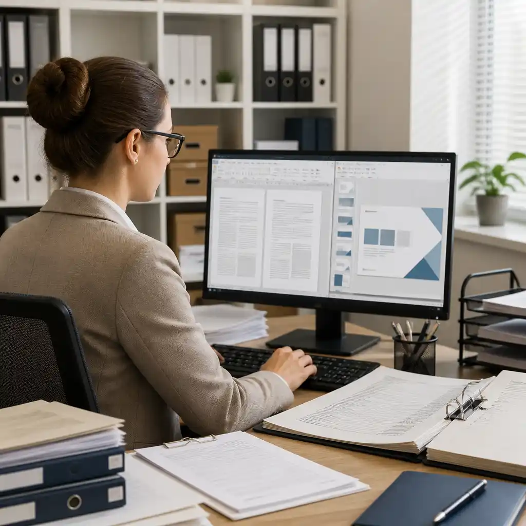 Компьютерная верстка и подготовка документов и презентаций (MS Office, инструменты Google, Canva)