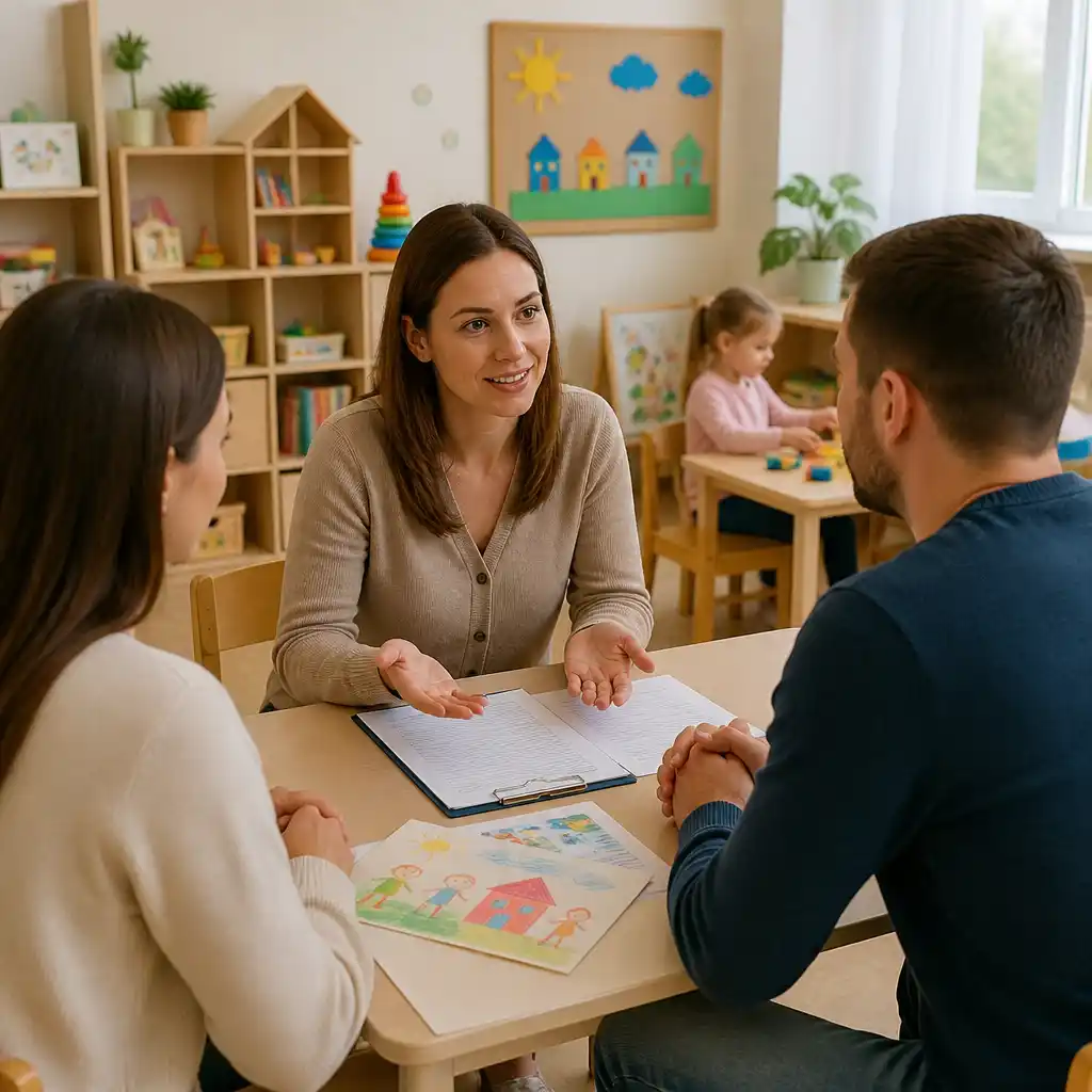 Организация процесса взаимодействия воспитателя с родителями (лицами их заменяющими) в условиях реализации ФГОС ДО