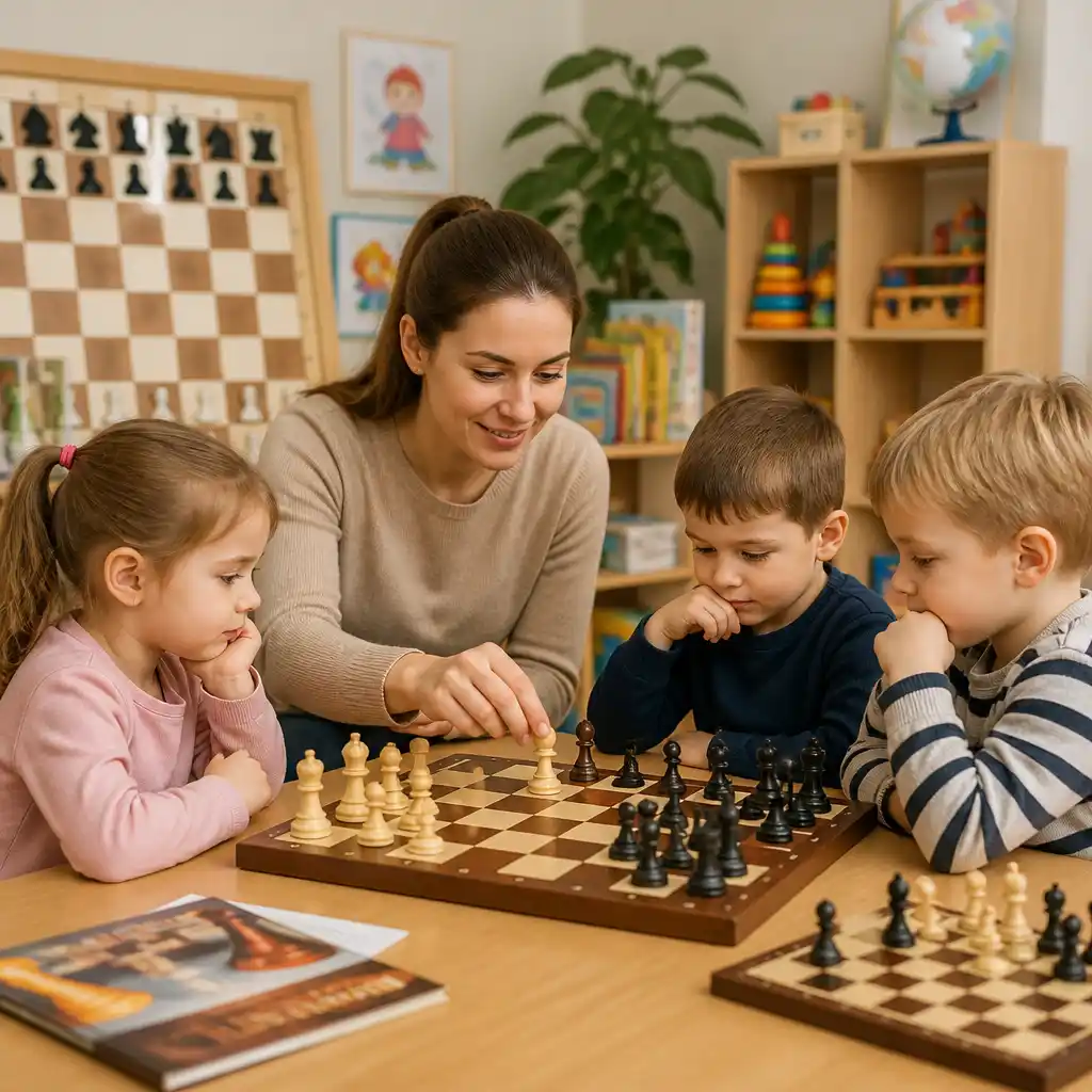 Теория и практика обучения детей дошкольного возраста основам шахматной игры