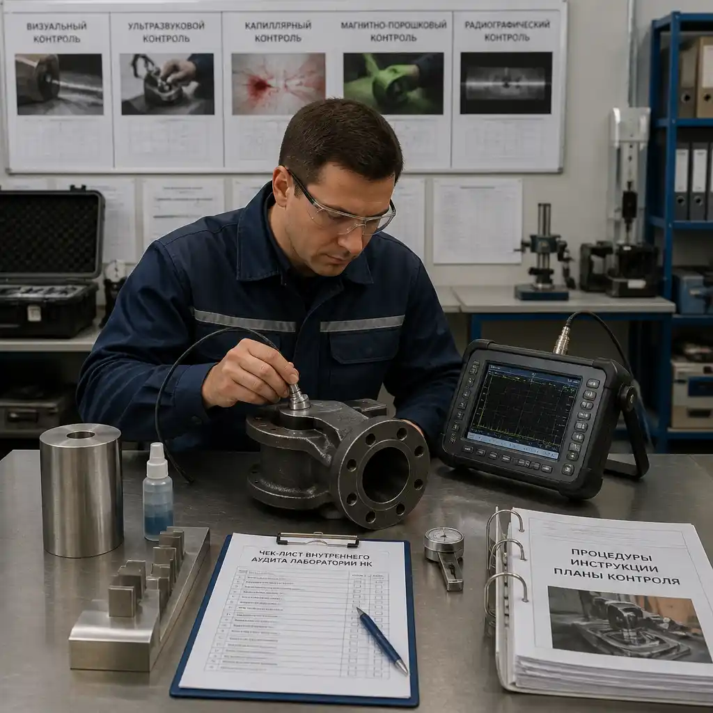 Внутренний аудит лабораторий неразрушающего контроля
